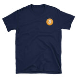 Bitcoin Small Logo T-Shirt-Crypto Daddy