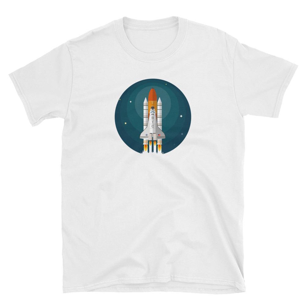 Bitcoin To the Moon T-Shirt – Crypto Daddy