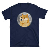 Dogecoin on the Moon Unisex T-Shirt-Crypto Daddy