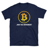 "Join the Movement" Bitcoin T-Shirt-Crypto Daddy