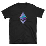 Vibrant Ethereum Unisex T-Shirt - blockchain t-shirt, to the moon t-shirt, hard fork cafe