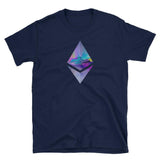Vibrant Ethereum Unisex T-Shirt - blockchain t-shirt, to the moon t-shirt, hard fork cafe