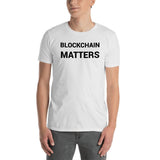Blockchain Matters Unisex T-Shirt-Crypto Daddy