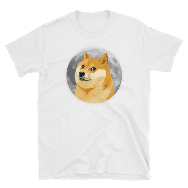 Dogecoin on the Moon Unisex T-Shirt-Crypto Daddy