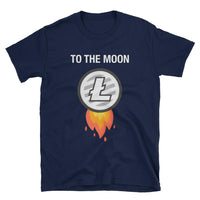 Litecoin To the Moon T-Shirt-Crypto Daddy