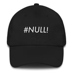 #NULL! Excel Error Cotton Dad Hat-Crypto Daddy