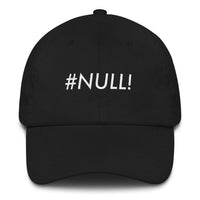 #NULL! Excel Error Cotton Dad Hat-Crypto Daddy