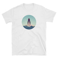 Tron Rocket Launch To the Moon T-Shirt-Crypto Daddy