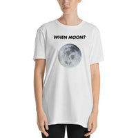 "When Moon?" Unisex T-Shirt-Crypto Daddy